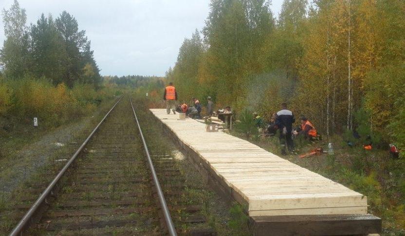 По многочисленным просьбам жителей на оп.Шайтан построили посадочную платформу и ввели остановку пригородным поездам № 6681/6684 сообщением Алапаевск – Карпунино - Сосьва Новая, № 6683/6682 сообщением Алапаевск- Предтурье.