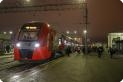​Губернатор Свердловской области Евгений Куйвашев вместе с представителями СвЖД, духовенства, промышленности и науки, силовиками и журналистами тестирует скоростной электропоезд «Ласточка»